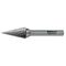 Conical end mills type M